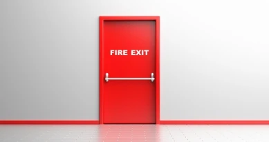 Single Fire Door